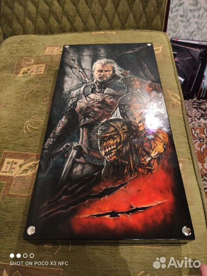 Новые нарды ручной работы по мотивам ведьмака