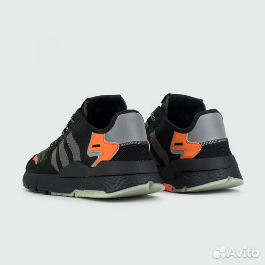 Кроссовки Adidas Nite Jogger Black / Orange