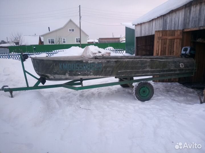 Моторная лодка Казанка с плм Мikatsu mf15FHS 4т