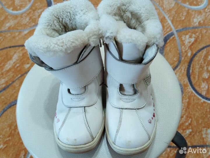 Сапоги зимние для девочки 27