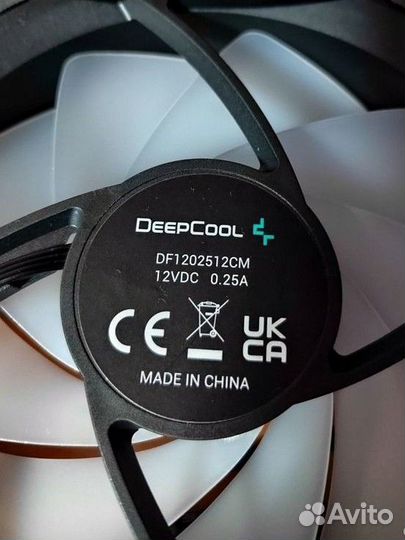 Вентилятор для пк DeepCool DF1202512cm argb