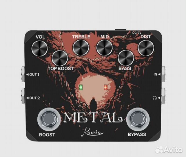 Гитарная педаль перегруза