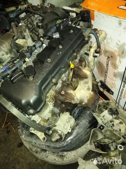 Двигатель и АКПП на nissan bluebird в Новосибирск