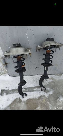 Стойки передние audi а4 б8