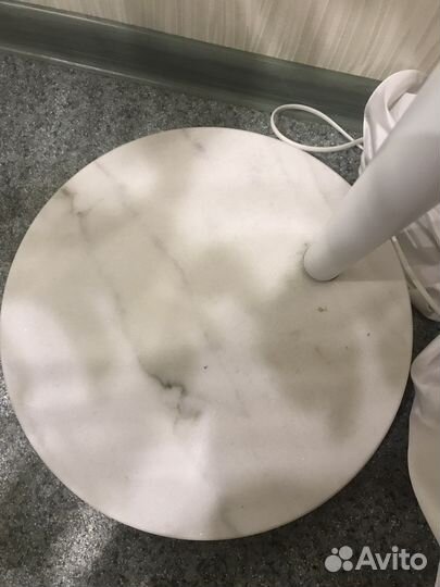 Торшер напольный с абажуром