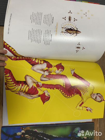 Буклеты от канадского цирка Du soleil дю солей