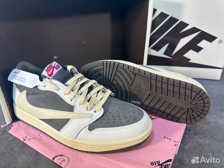 Кроссовки Travis Scott x Air Jordan 1 Low OG Rever