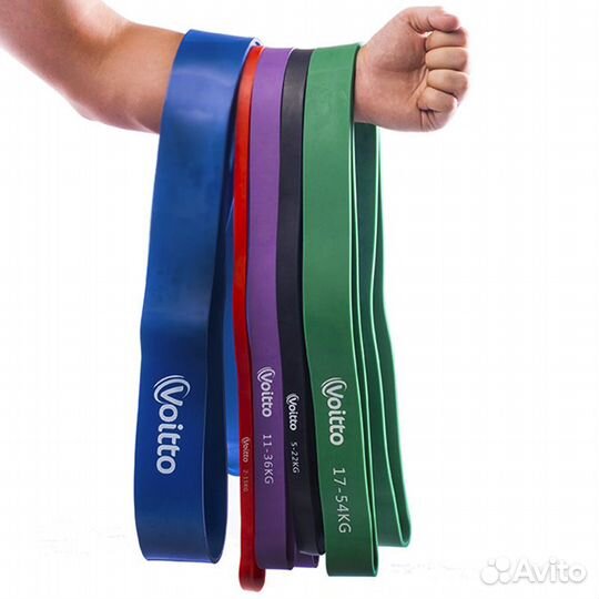 Резиновая петля Voitto (2-15 кг), красная