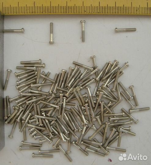 Винты М2 - М6, гост 1491-80, 17473-80, 17475-80