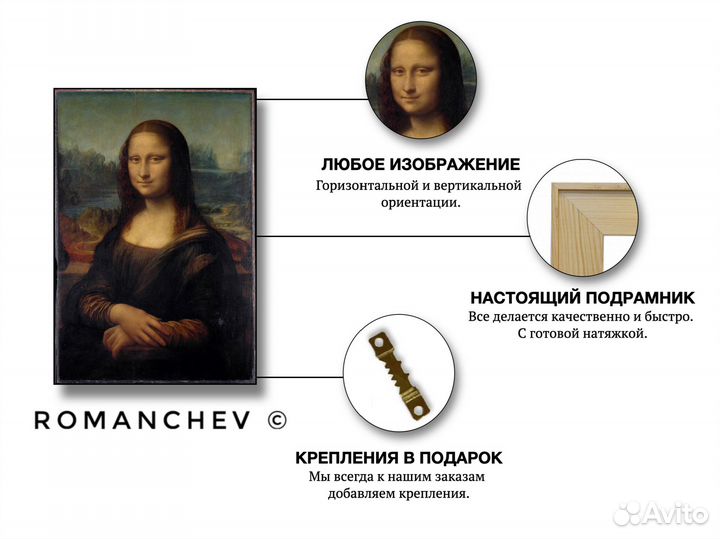 Интерьерная картина на холсте по фото