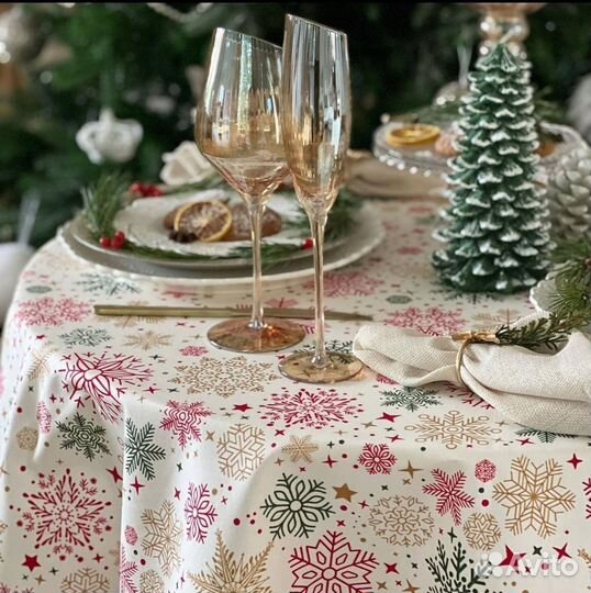 Новогодняя скатерть