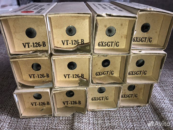 Радиолампы 6x5