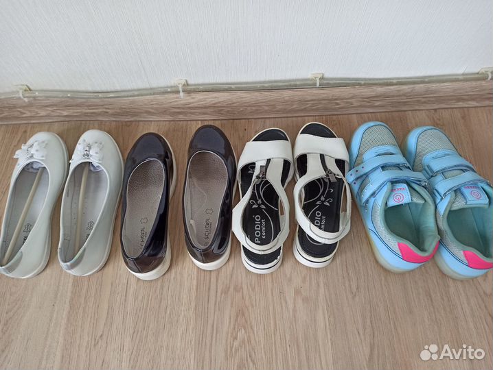 Школьная обувь для девочки 37 размер