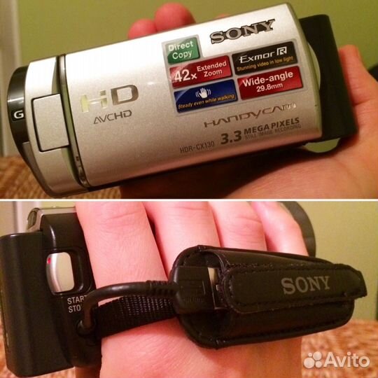 Продам видеокамеру Sony HDR-CX130E