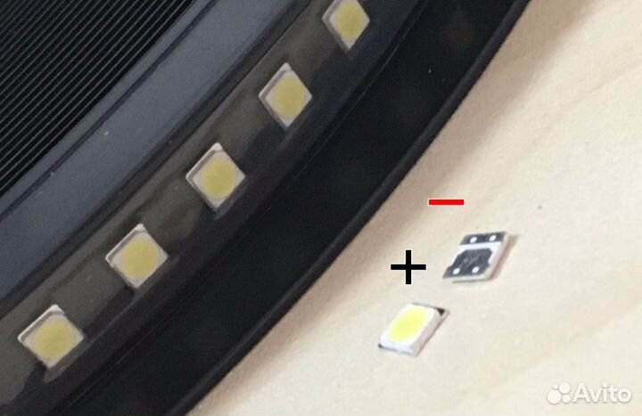 Светодиоды для ремонта подсветки тв и планки новы