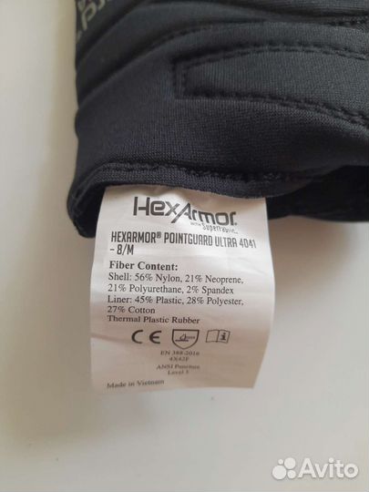 Перчатки защитные PointGuard HexArmor