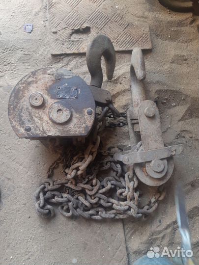 Таль ручная цепная 5т
