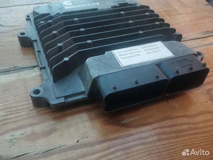 Блок управления двигателем каминс газель