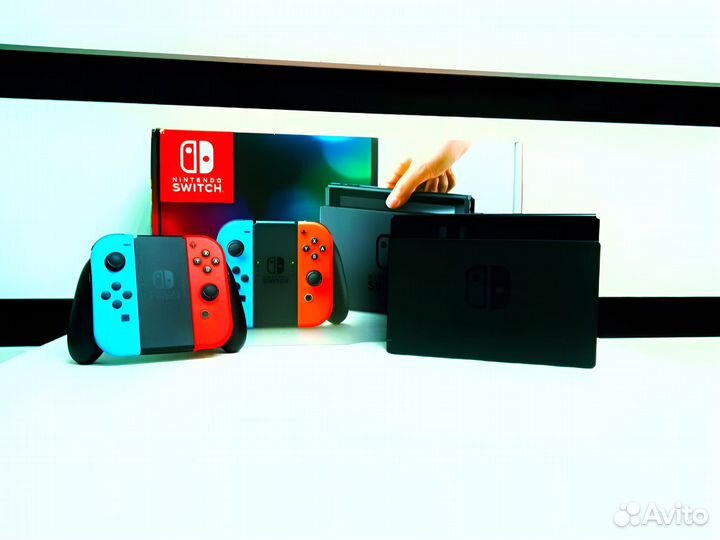 Прошитая Nintendo Switch + Флешка + Игры + Гаранти