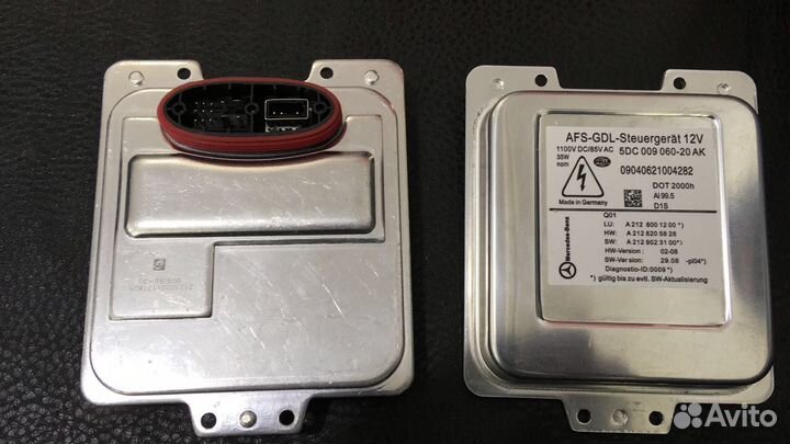 Все типы блоков розжига для ксеноновых фар на мерс