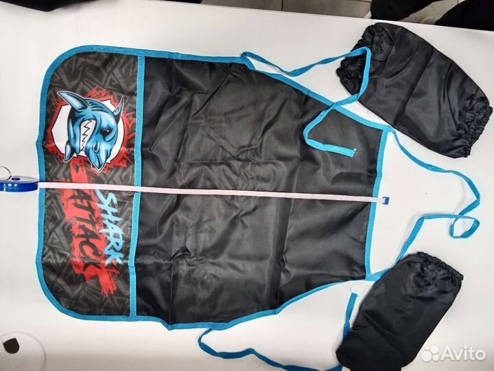 Школьный фартук черный