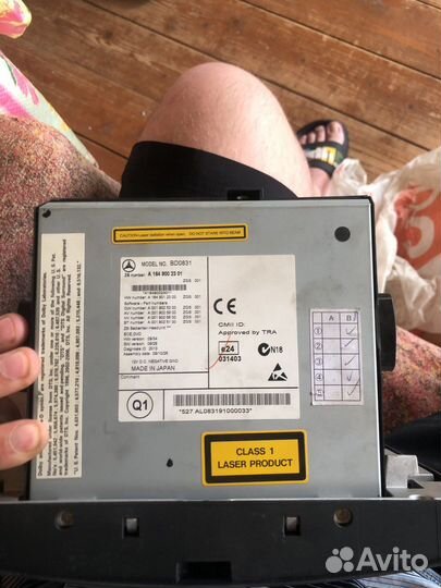 A1648703389 Магнитола Mercedes ML W164Номер OEM