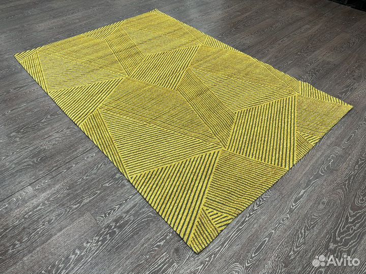 Ковер 1.6х2.3 гобелен, желтый