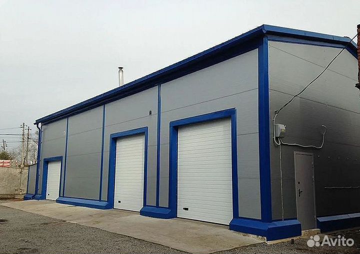 Строительство навесов, складов, ангаров под ключ