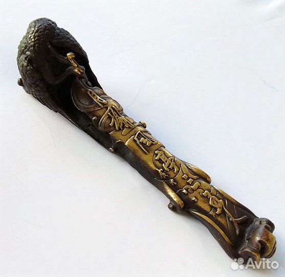 Закладка с Птицей Феникс Статуэтка, Бронза ru*507