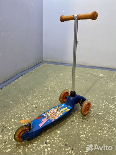 Самокат детский трехколесный