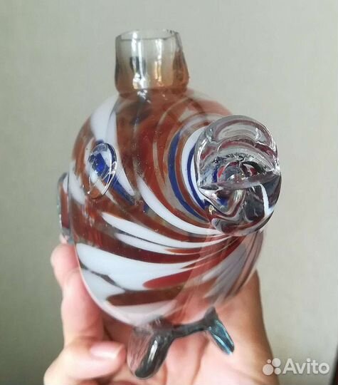 Хлебницы СССР и графин стекло рыба