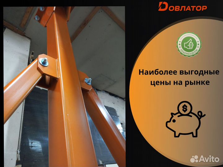 Кран козловой мпу передвижной усиленный