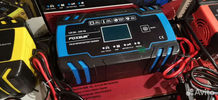 Зарядное устройство для акб 6А, 8А 12/24В