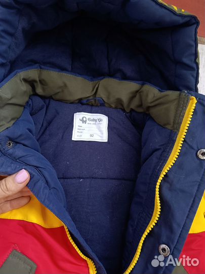Комплект зимний для мальчика 92-98