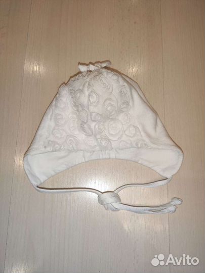 Шапочки для девочки 0-3мес и 4-9мес.Choupette