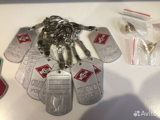 Брелки, значки Спартак Москва Локомотив