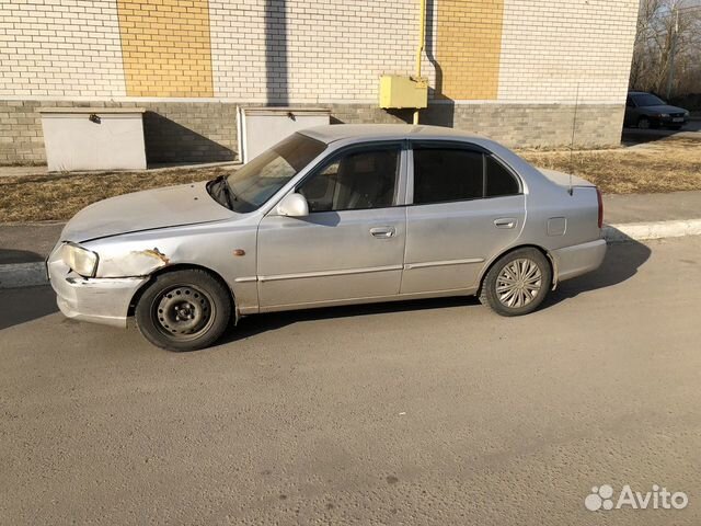 Hyundai Accent 1.5 МТ, 2008, битый, 400 000 км