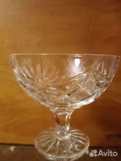 Креманки хрустальные