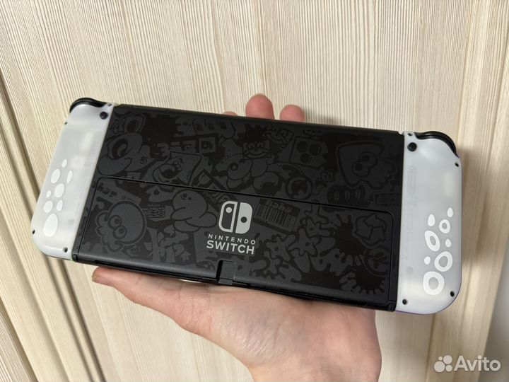 Nintendo switch oled splatoon 3 edition