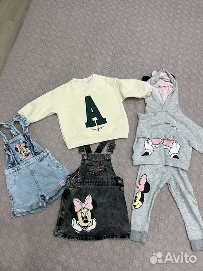 Вещи пакетом на девочку 92-98