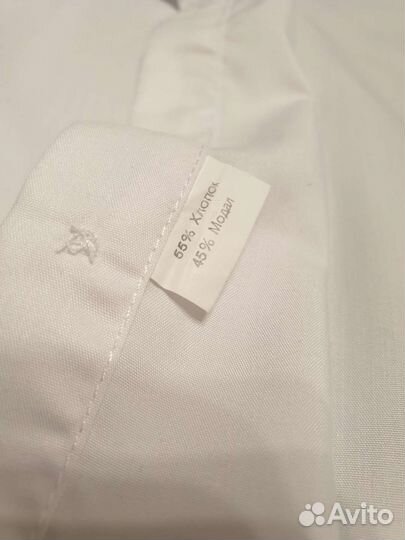 Рубашка белая школьная