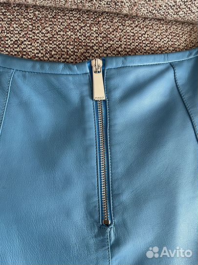 Кожаная юбка pinko