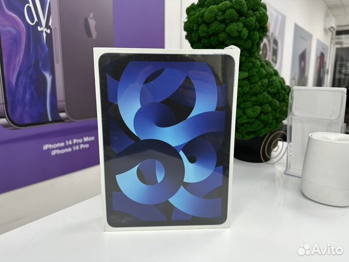 iPad Air 2022 256gb Wi-Fi+Cellular Blue NEW