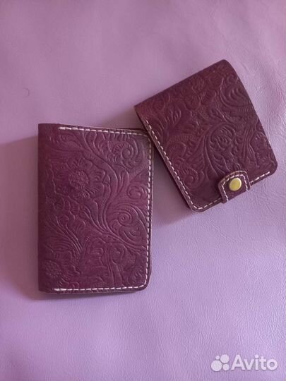 Обложка для паспорта и портмоне