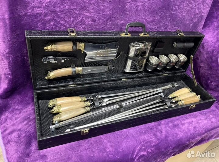 Шашлычный подарочный набор