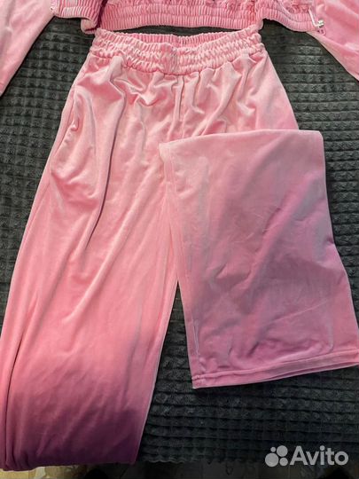 Костюм спортивный велюровый на молнии