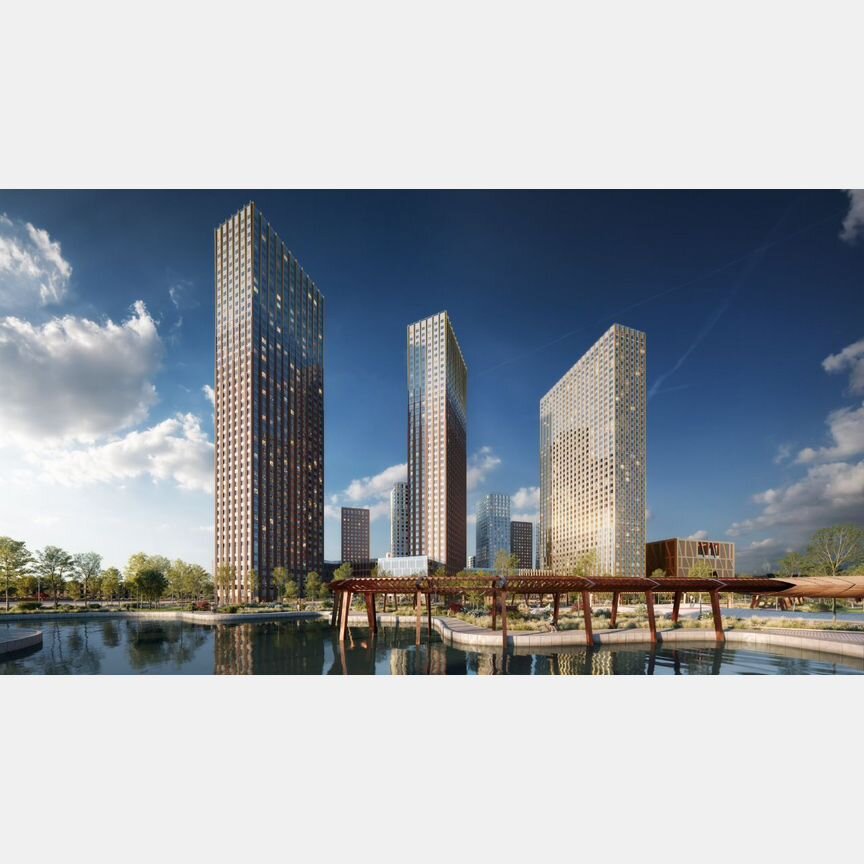 2-к. квартира, 74,5 м², 20/43 эт.