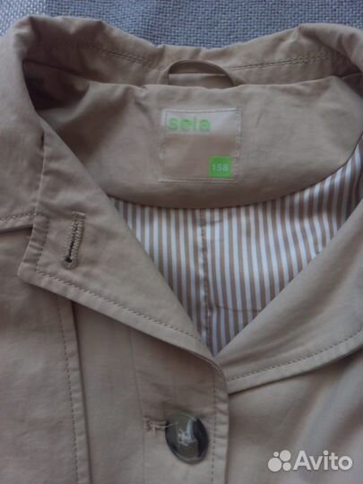 Плащ тренч для девочки