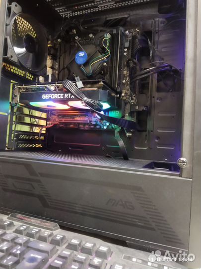 Игровой пк RTX 3050 и intel core i5 11400f