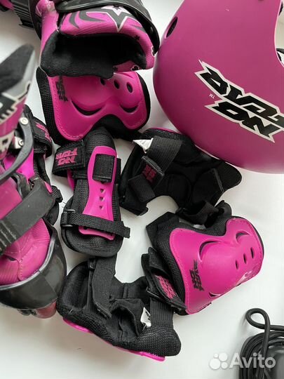 Ролики и защита, шлем